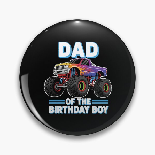 Item preview, Dad Of The Birthday Boy Monster Truck Father Son Birthday designed and sold by PopStars1993.