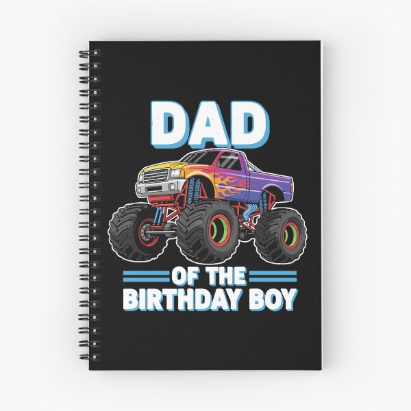 Item preview, Dad Of The Birthday Boy Monster Truck Father Son Birthday designed and sold by PopStars1993.