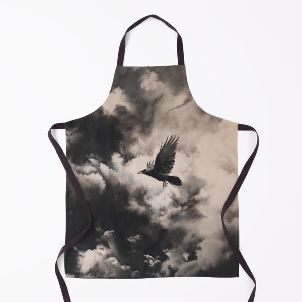 Item preview, A Crow flying through storm clouds, Birds in Motion designed and sold by CDC40.