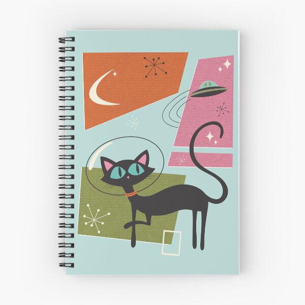 Item preview, Mid Century Atomic Cat designed and sold by WatershipBound.