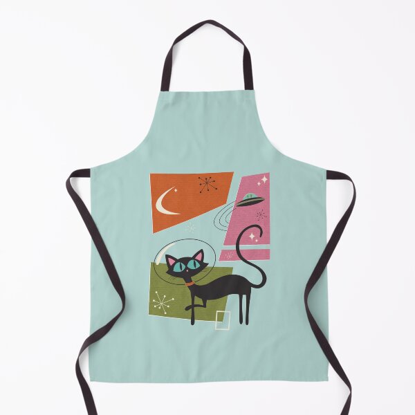 Item preview, Mid Century Atomic Cat designed and sold by WatershipBound.