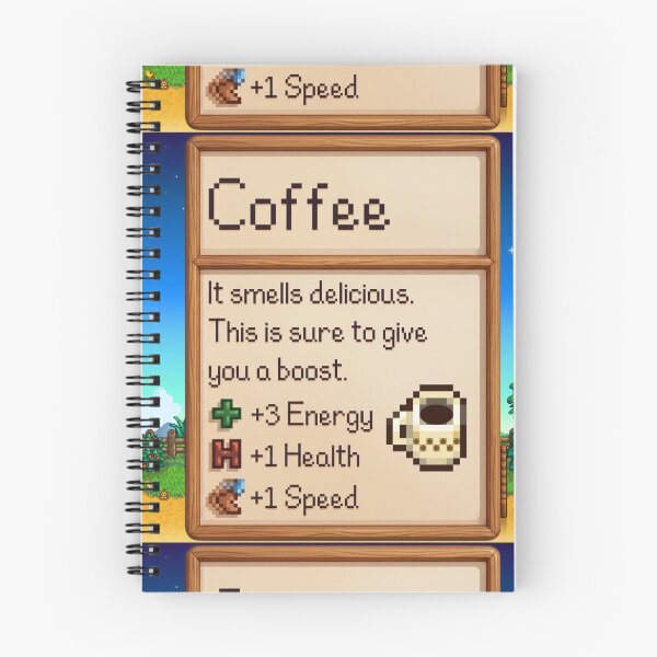 Item preview, Inspired Pixel Art Coffee  - Stardew Valley  designed and sold by Cozy Moss Studio.