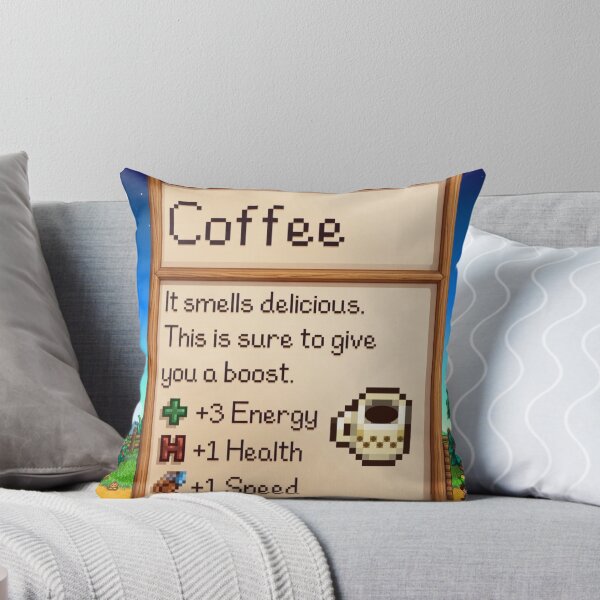 Item preview, Inspired Pixel Art Coffee  - Stardew Valley  designed and sold by Cozy Moss Studio.