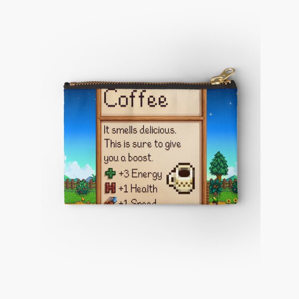 Item preview, Inspired Pixel Art Coffee  - Stardew Valley  designed and sold by Cozy Moss Studio.