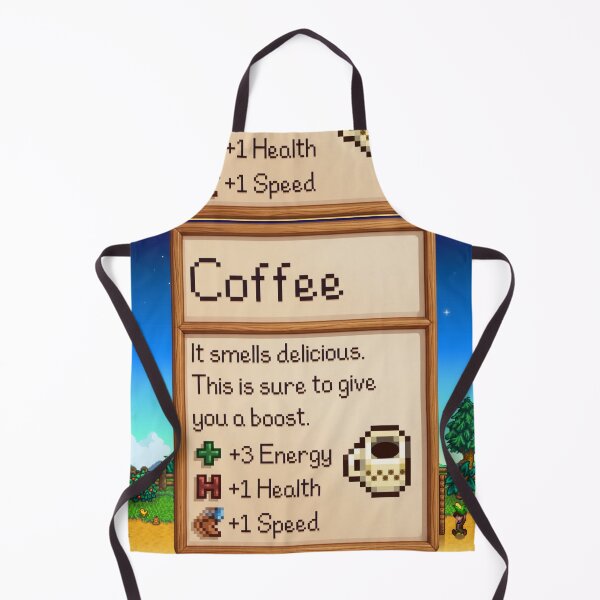 Item preview, Inspired Pixel Art Coffee  - Stardew Valley  designed and sold by Cozy Moss Studio.