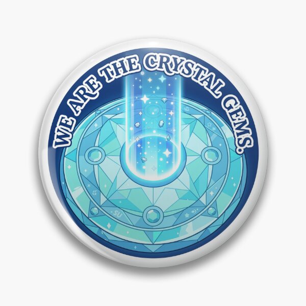 Item preview, "We Are the Crystal Gems" activated Warp Pad Sticker designed and sold by 0Zetgest.