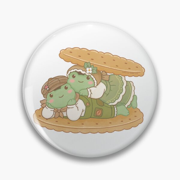 Item preview, Cute frog biscuit sandwich designed and sold by Sunshine_doodle_club.