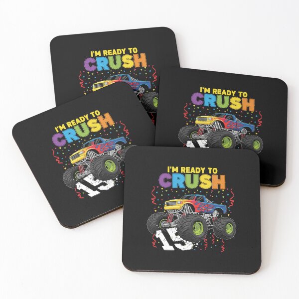Item preview, I'm Ready To Crush 10 Monster Truck Birthday Ten Year Old Boy designed and sold by PopStars1993.