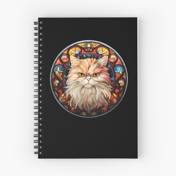 Item preview, Persian Cat Stained Glass Leadlight Artistic Design Boys Girls designed and sold by rafaeltto.