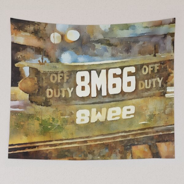 Item preview, Reflections of a Taxicab designed and sold by RCWatercolours.