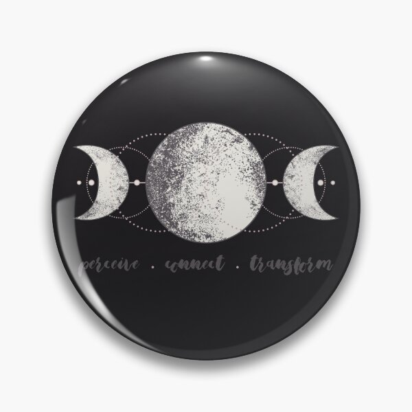 Item preview, Perceive, Connect & Transform Triple Moon designed and sold by TheThankfulTyne.