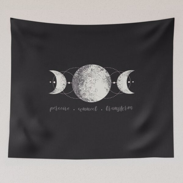 Item preview, Perceive, Connect & Transform Triple Moon designed and sold by TheThankfulTyne.