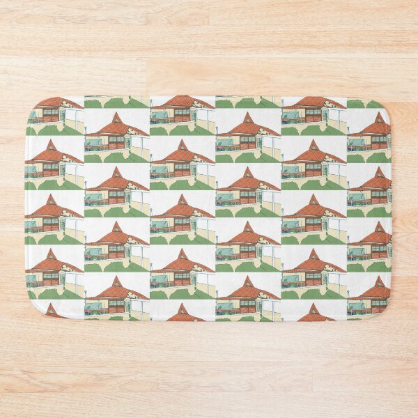 Item preview, Clean Colored Line Art Cozy Cottage designed and sold by KaleChub.