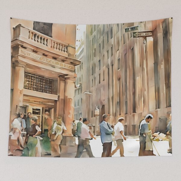 Item preview, Stock Market Stone designed and sold by RCWatercolours.