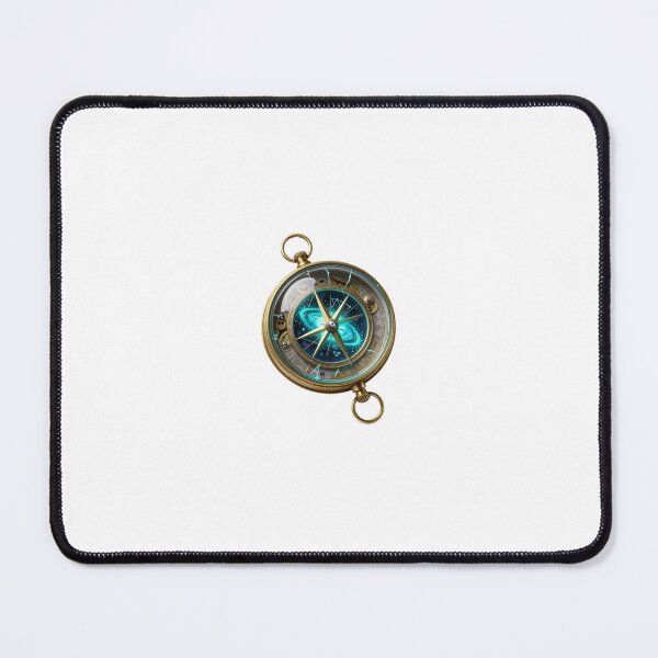 Item preview, Celestial Compass of Destiny - Glowing Galaxy Astrolabe designed and sold by Chrome cinematic.