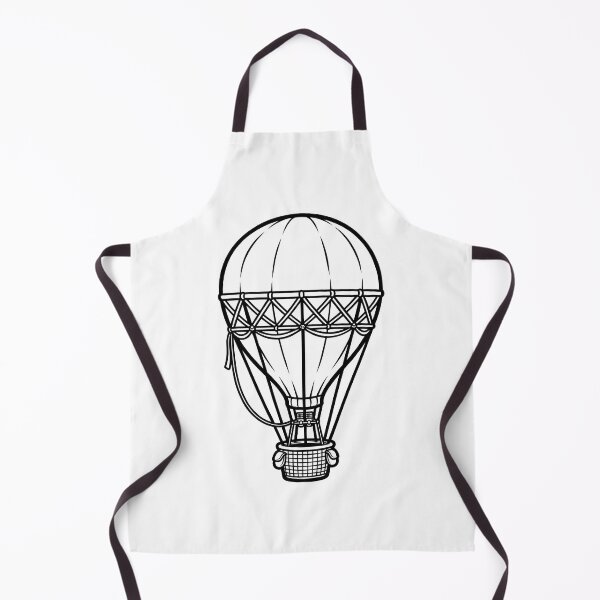Item preview, Vintage Hot Air Balloon Illustration designed and sold by ArtPer-design.