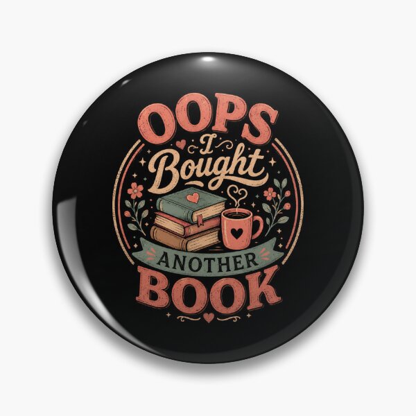 Item preview, Oops I Bought Another Book designed and sold by DemureArtsy.