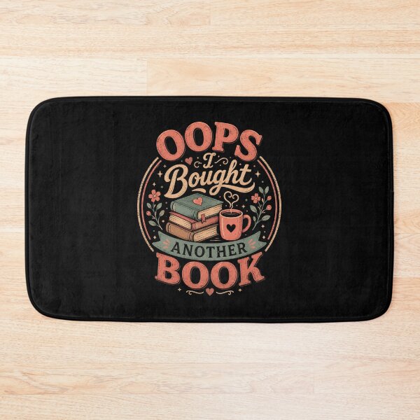 Item preview, Oops I Bought Another Book designed and sold by DemureArtsy.