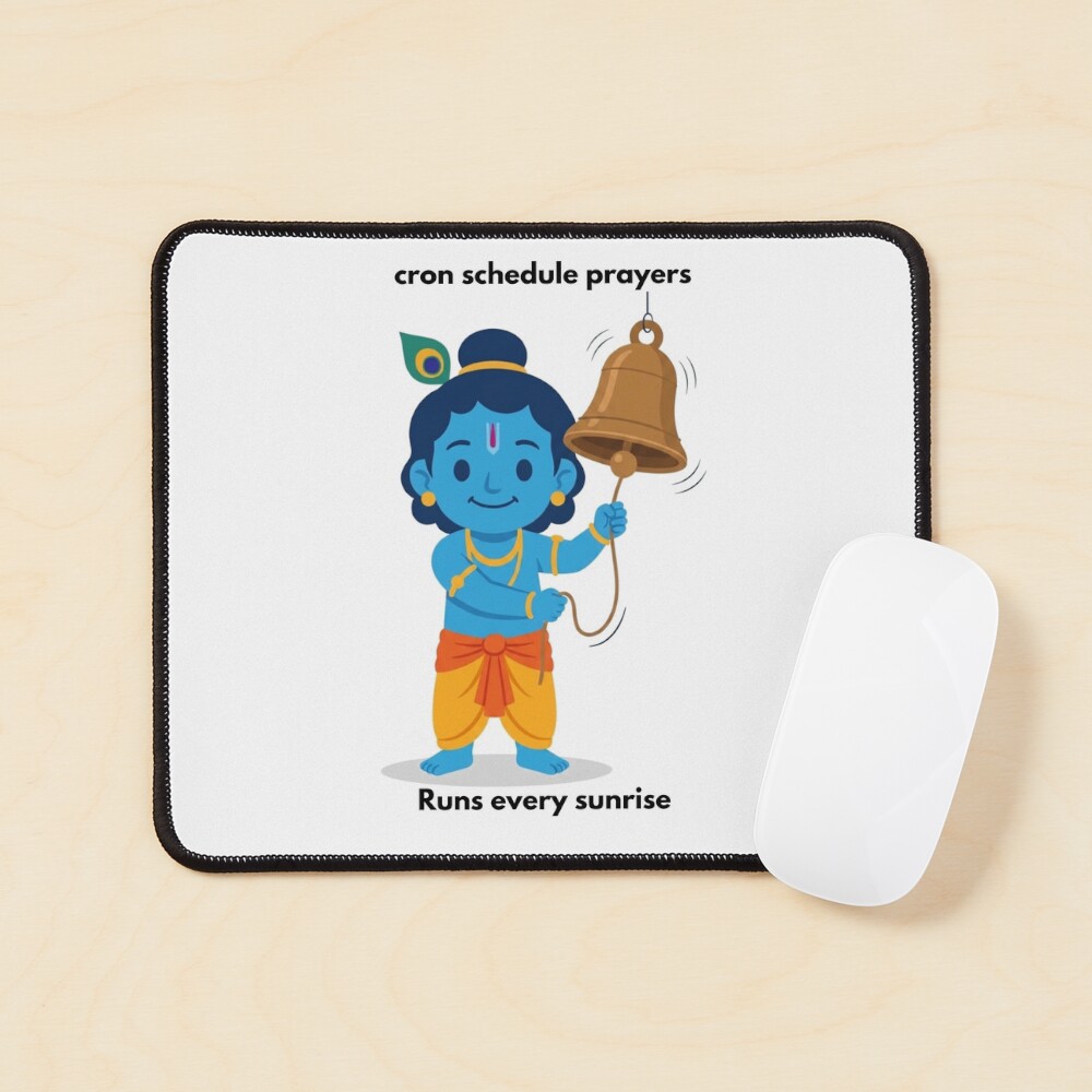 Item preview, Mouse Pad designed and sold by BhaktiByte.