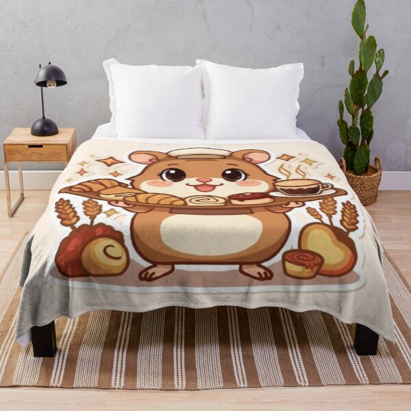 Item preview, Bakery Morning Mocha Hamster Sticker | Cute Kawaii Café Barista Gift designed and sold by Stylestickers55.