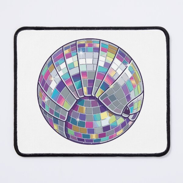 Item preview, Retro Disco Ball Isopod Roly Poly Groovy Art designed and sold by Arc2020.