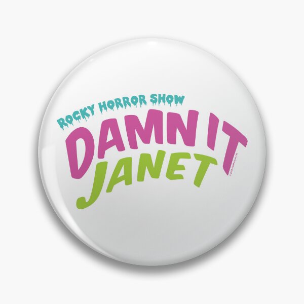 Item preview, Rocky Horror Show Damn It Janet Lyric designed and sold by All-And-Every.