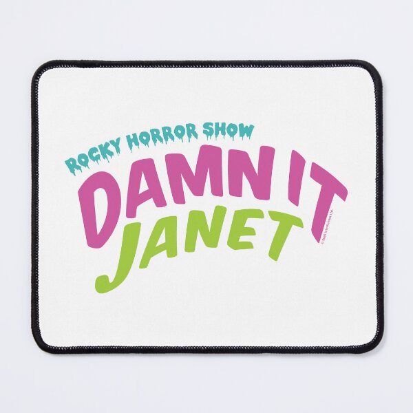 Item preview, Rocky Horror Show Damn It Janet Lyric designed and sold by All-And-Every.