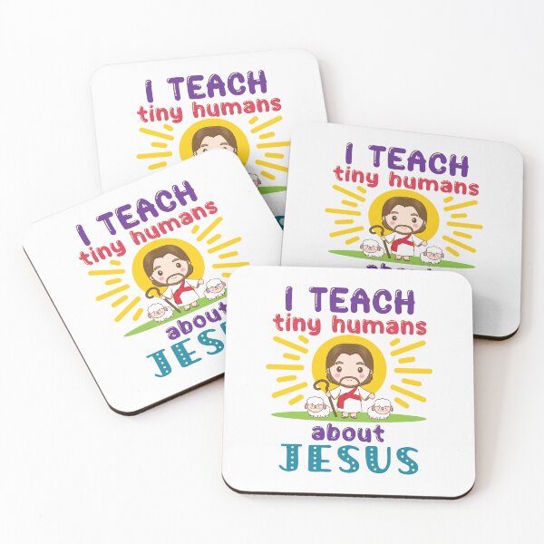 Item preview, I Teach Tiny Humans About Jesus Christian Teacher designed and sold by jaygo.