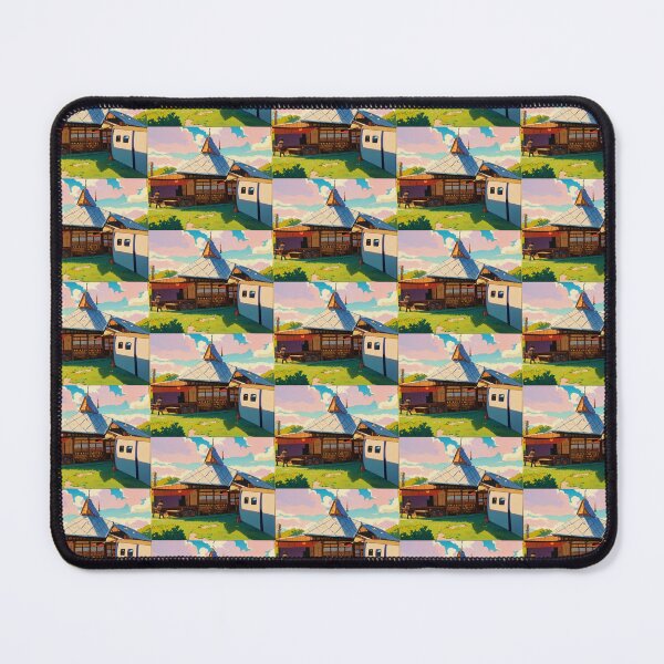 Item preview, Vibrant Retro Anime Cottage Digital Art designed and sold by KaleChub.