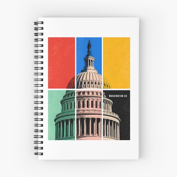 Item preview, Washington DC Capitol Pop – Bold Colorblock Grid designed and sold by Fenay Designs.