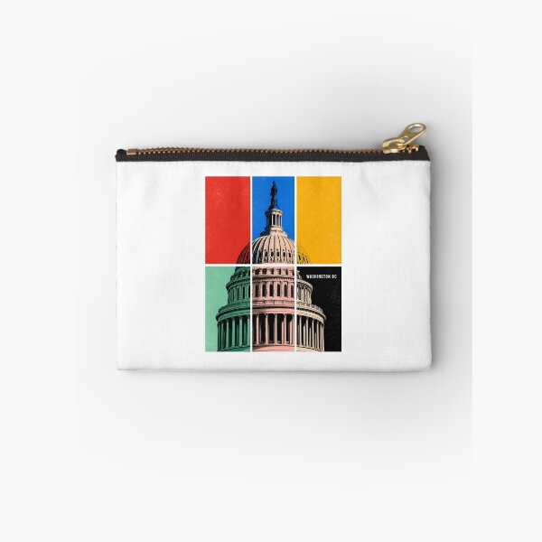 Item preview, Washington DC Capitol Pop – Bold Colorblock Grid designed and sold by Fenay Designs.