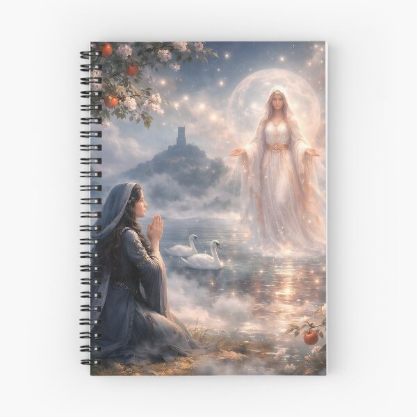 Item preview, Morgaine Prays to the Lady of Avalon – Sacred Avalon Devotion designed and sold by SoniaSarkali.