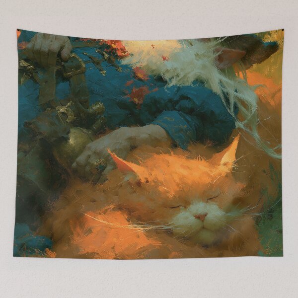 Item preview, Whiskers & Wizdom Naptime designed and sold by Venon28.