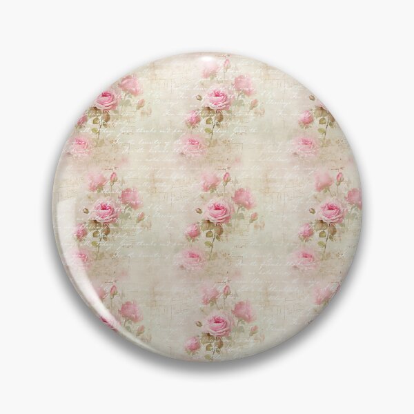 Item preview, Vintage Shabby Chic Pink Rose Floral Pattern designed and sold by LouieVanille.