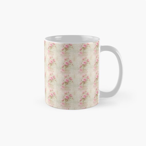 Item preview, Vintage Shabby Chic Pink Rose Floral Pattern designed and sold by LouieVanille.