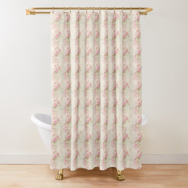 Item preview, Vintage Shabby Chic Pink Rose Floral Pattern designed and sold by LouieVanille.