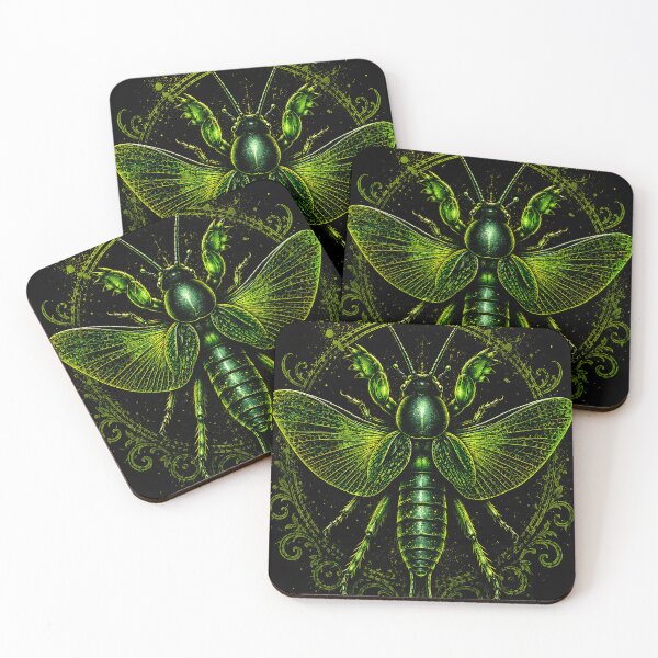Item preview, Emerald Mole Cricket designed and sold by RimoraArt.