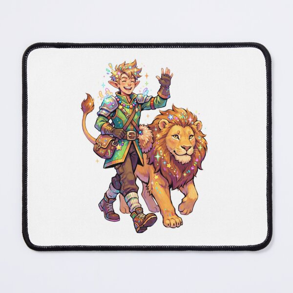 Item preview, The elf, the lion's best friend. designed and sold by PP&RAINBOW SHOP.