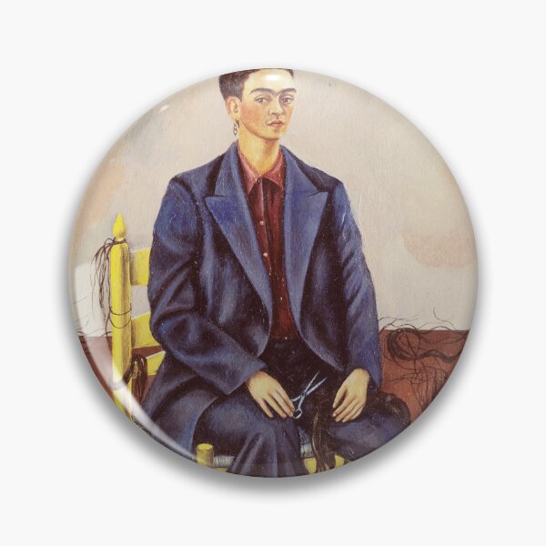 Item preview, Frida Kahlo – Self-Portrait with Cropped Hair (1940) designed and sold by VenusArt7.