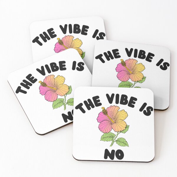 Item preview, The Vibe Is No Floral Typography designed and sold by TreasurNTemplat.