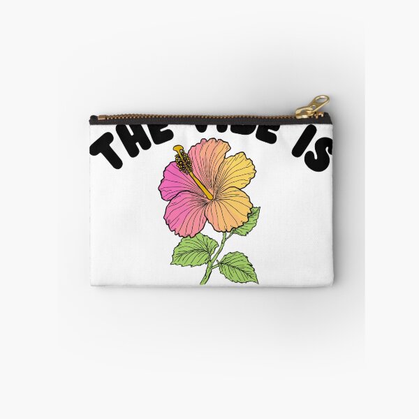 Item preview, The Vibe Is No Floral Typography designed and sold by TreasurNTemplat.