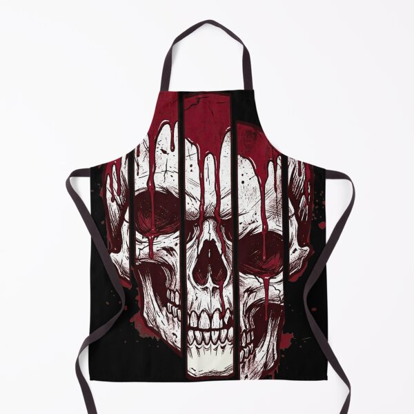 Item preview, Bleeding Splattered Skull designed and sold by BHP Studio.