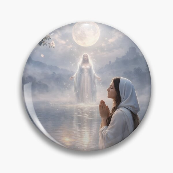 Item preview, Morgaine Prays to the Lady of Avalon – Sacred Avalon Devotion designed and sold by SoniaSarkali.