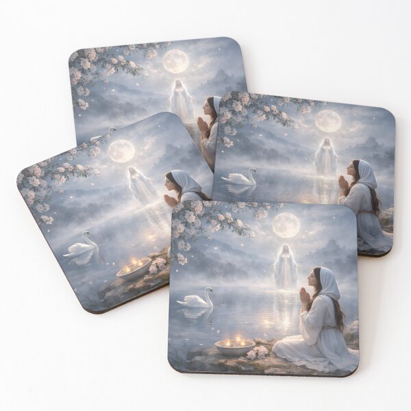 Item preview, Morgaine Prays to the Lady of Avalon – Sacred Avalon Devotion designed and sold by SoniaSarkali.