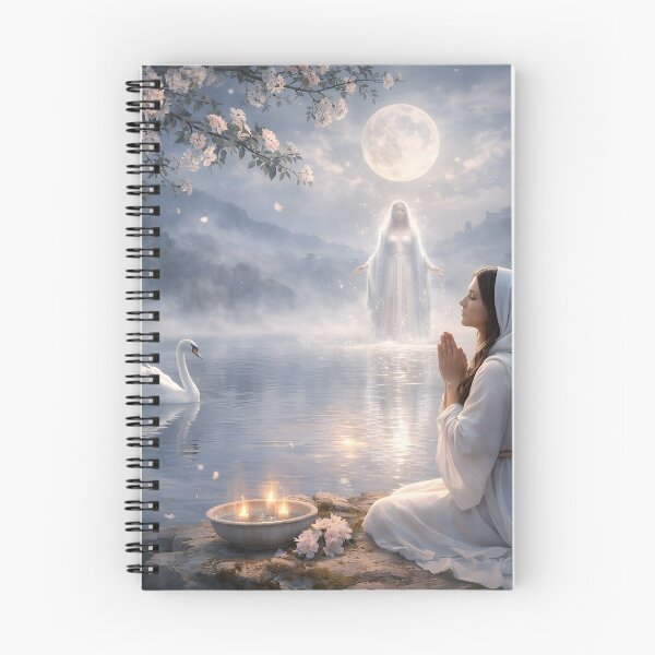 Item preview, Morgaine Prays to the Lady of Avalon – Sacred Avalon Devotion designed and sold by SoniaSarkali.