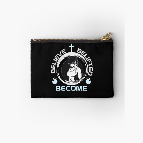 Item preview, Believe Belifted Become | Christian Women's Fitness Design designed and sold by Bezuiden.