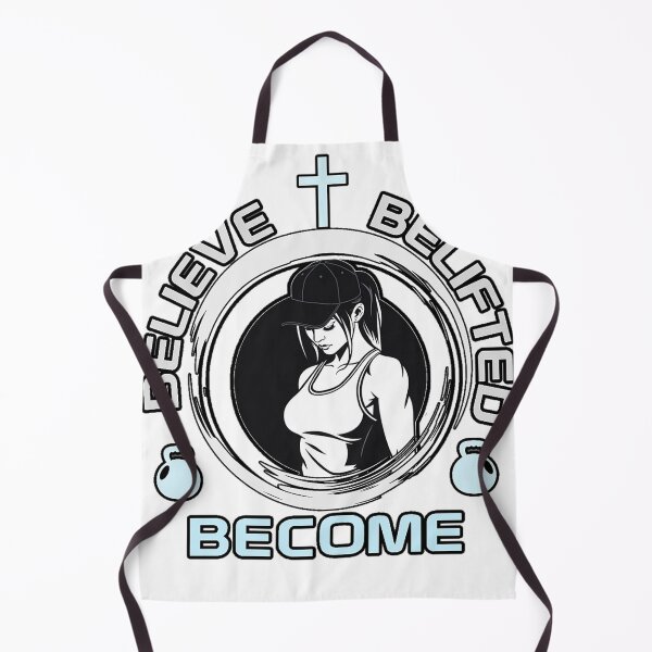 Item preview, Believe Belifted Become | Christian Women's Fitness Design designed and sold by Bezuiden.