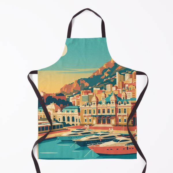 Item preview, Monaco Vintage Travel Poster designed and sold by Bomax121.
