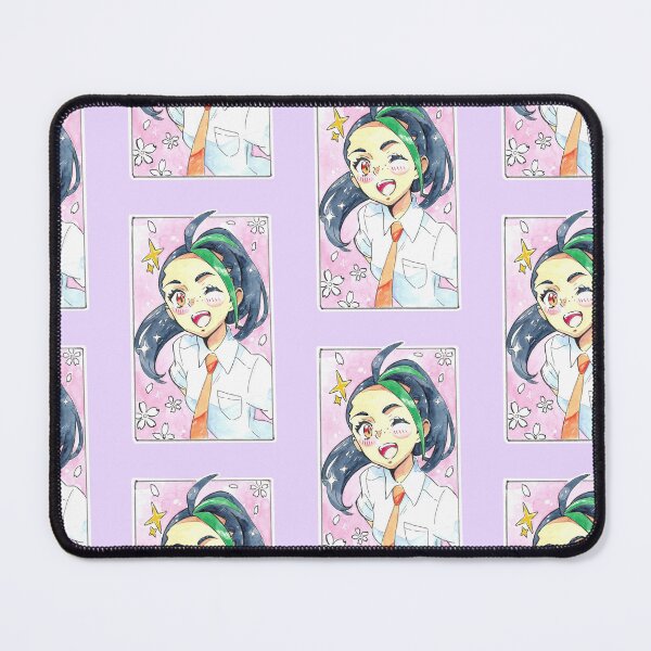 Item preview, NEMONA - Scarlet Violet - rival trainer - Anime kawaii - watercolor art by Foxpuar designed and sold by Foxpuar.