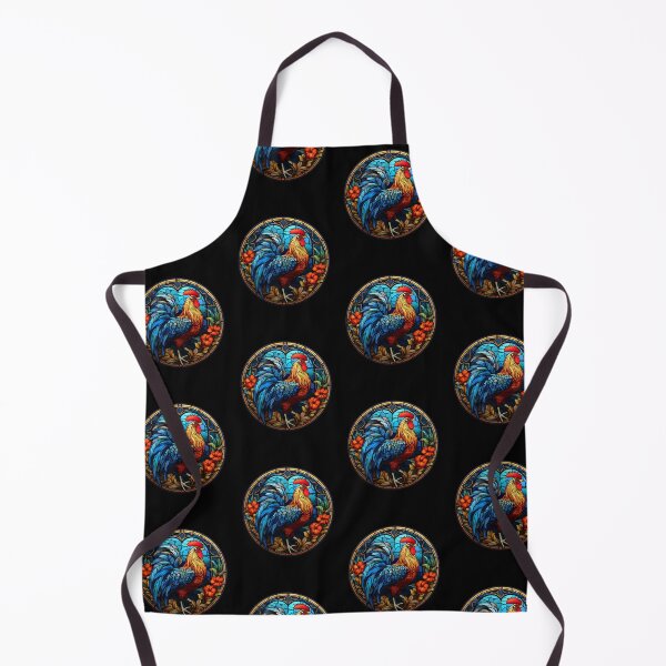 Item preview, Rooster Stained Glass Leadlight Artistic Design Boys Girls designed and sold by rafaeltto.